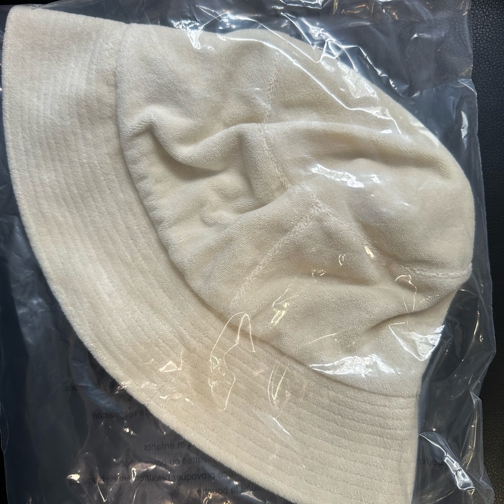 Lack of Color Wave Bucket Hat Terry Beige Medium/Large - Picture 5 of 5